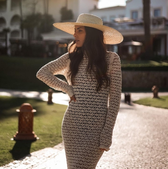 🎈LAST ONE! Zara Pointelle knit dress - Picture 6 of 10